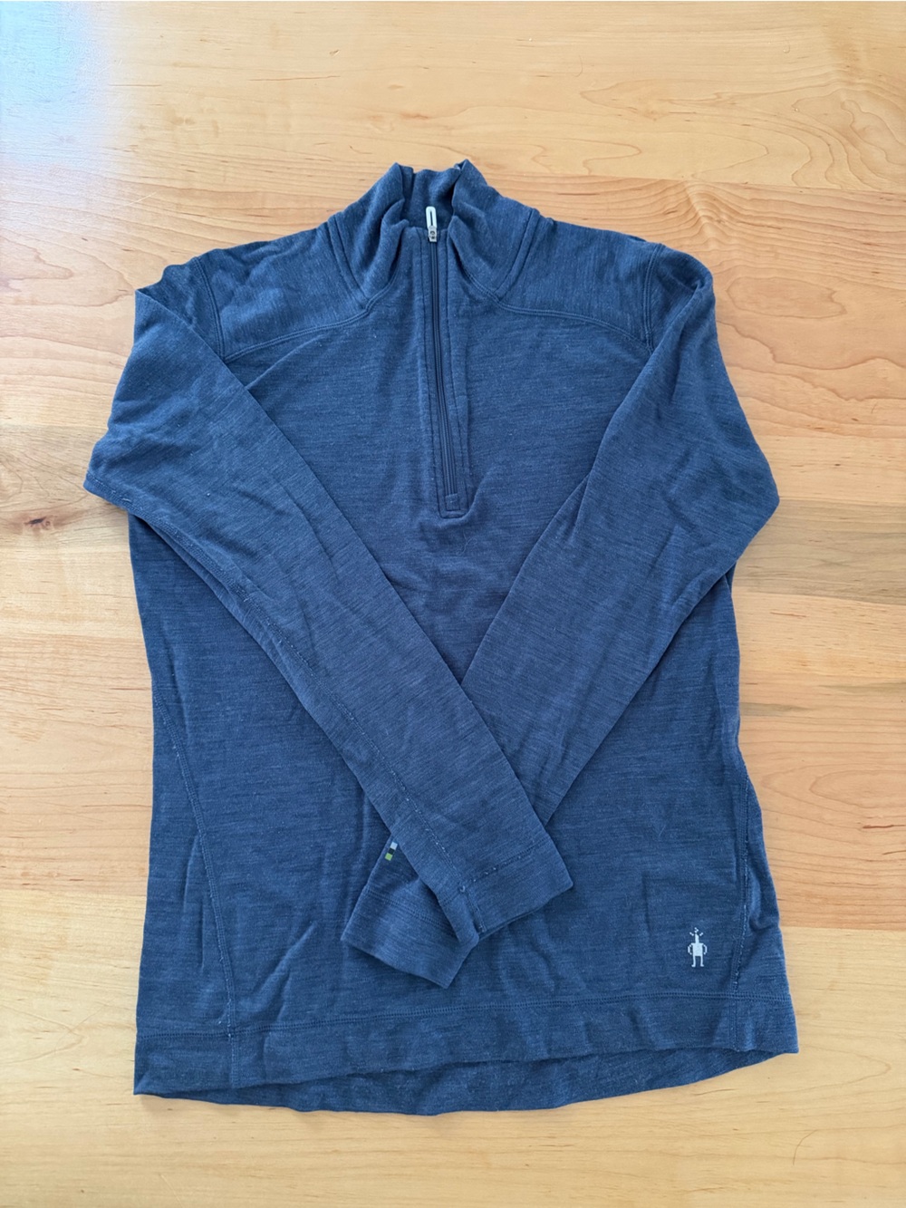 Smartwool Women's Navy Long-Sleeve Merino Zip Jumpsuit